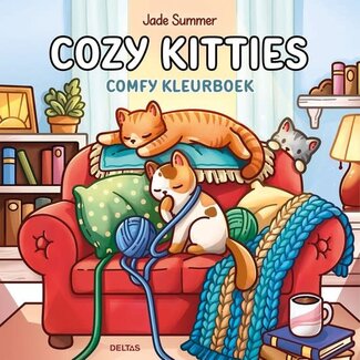 Cozy Kitties Comfy kleurboek