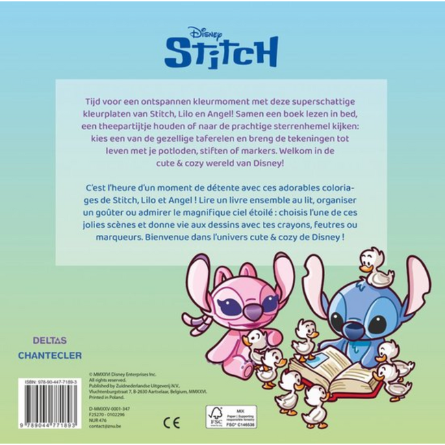 Disney Cute & Cosy Color Stitch