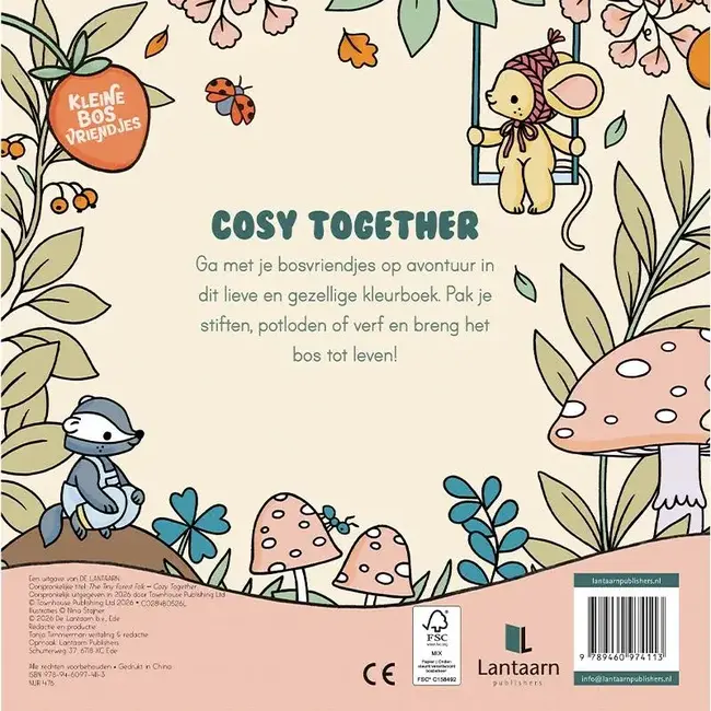 De Lantaarn Kleine bosvriendjes Cosy together
