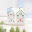 Zout en peperstel Huisjes | Pastel House Salt and Pepper Shakers