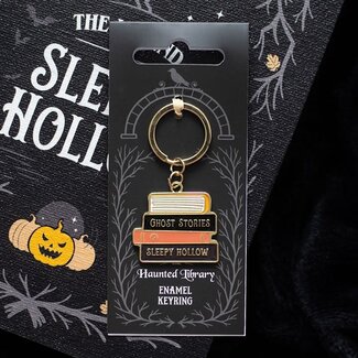 Sleutelhanger boeken | Halloween | The Haunted Library Book Stack Keyring