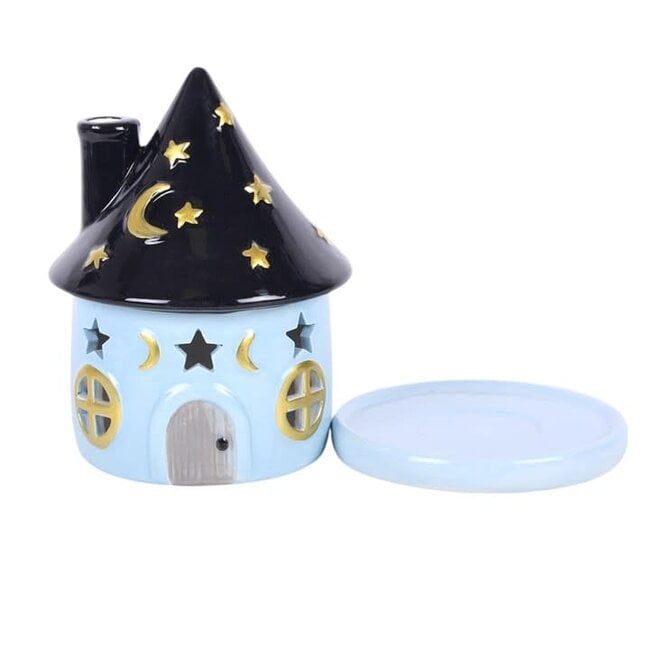 Wierook huisje | Celestial Cottage Incense Cone Holder | Halloween