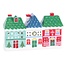 Theelicht en wierook kersthuisjes | Christmas Street Tealight and Incense Cone Holder
