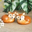 Zout en peperstel vossen | Foxes Salt and Pepper Shakers