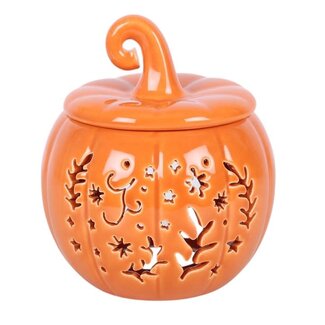 Orange Folk Pumpkin Oil Burner and Wax Warmer | Halloween