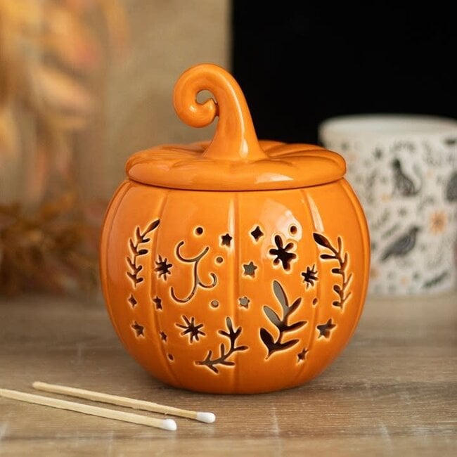 Orange Folk Pumpkin Oil Burner and Wax Warmer | Halloween