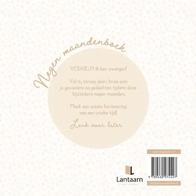 De Lantaarn Negen maandenboek