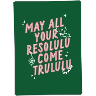 Christmas Resolulu
