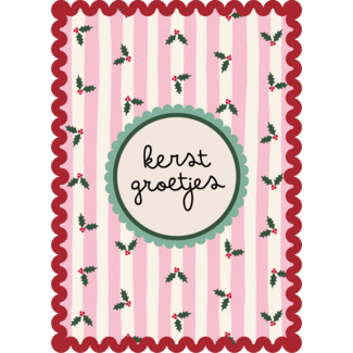 Ansichtkaart Sweet 'n Short Kerstgroetjes