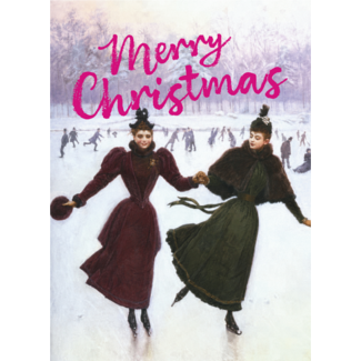Ansichtkaart Classy  Merry Christmas