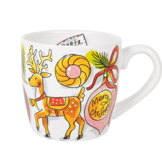 BLOND AMSTERDAM Christmas Cappucino beker DEER