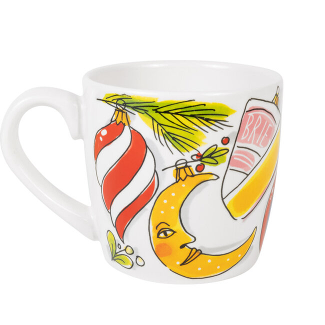BLOND AMSTERDAM Christmas Cappucino beker DEER