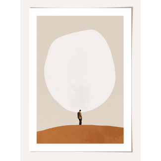 PSTR Studio Maarten Leon - Overthinking Art Print 50x70cm