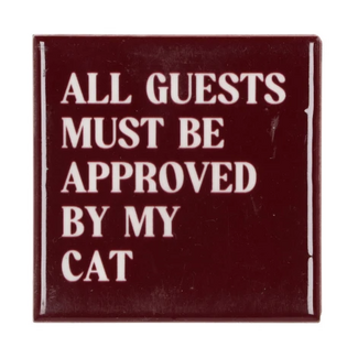 Tegel All guests must be approved by my cat