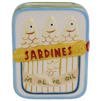 Aardewerk vaas sardines Nino - oktober