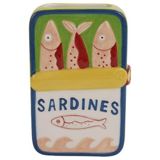 Aardewerk vaas sardines Sardo | Sardientjes