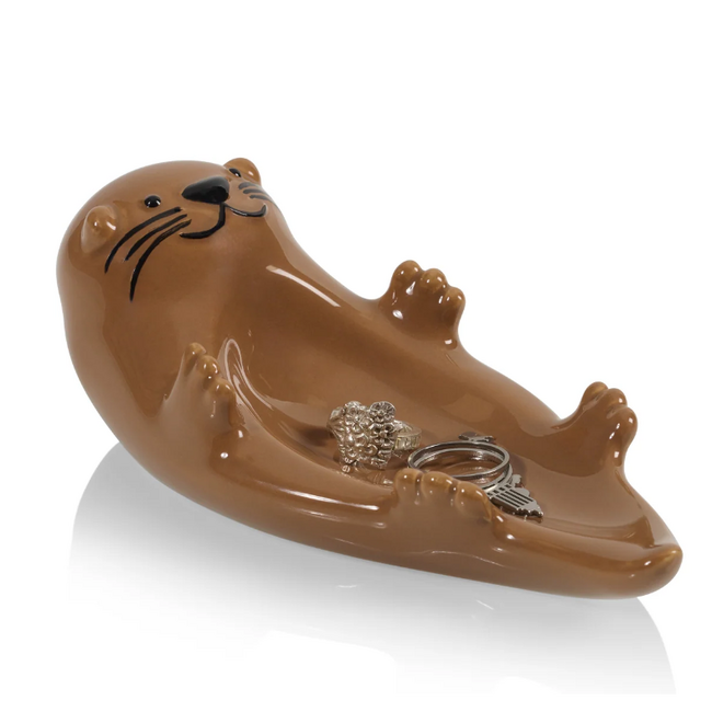 Bitten Baby Otter Schaaltje | Sieradenschaaltje