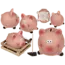 Spaarpot | Saving bank Pig with hammer