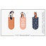 Magnetische boekenlegger set van drie Paarden