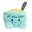 Pluche Get well soon Kippensoep