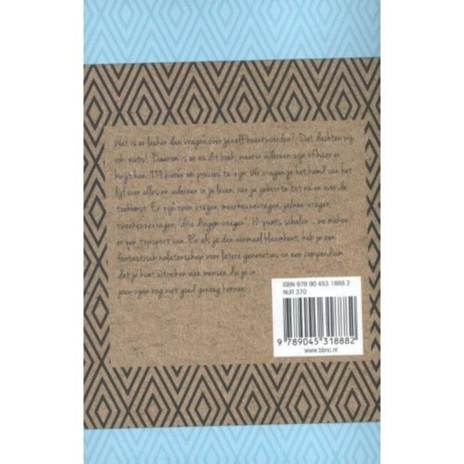 999 vragen aan jezelf | Invulboek