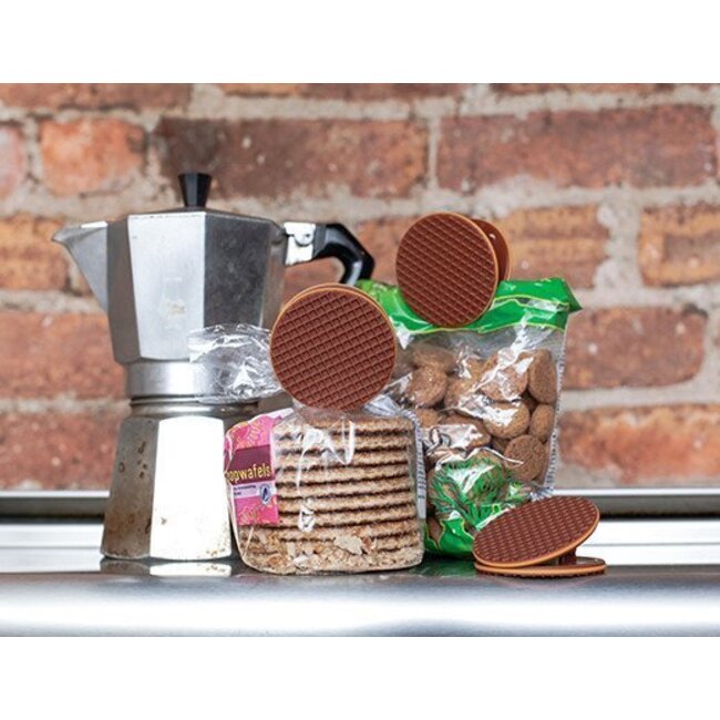 Kikkerland Zakafsluiter- stroopwafel (4 st.)