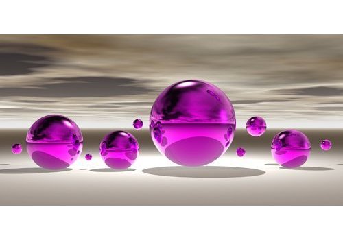 Purple bowl III