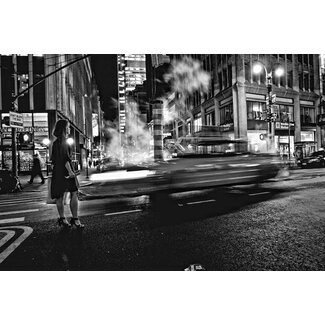 New York rush zwart wit