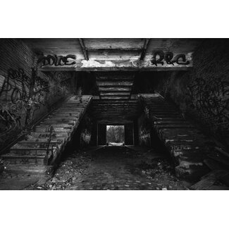 The black stairs