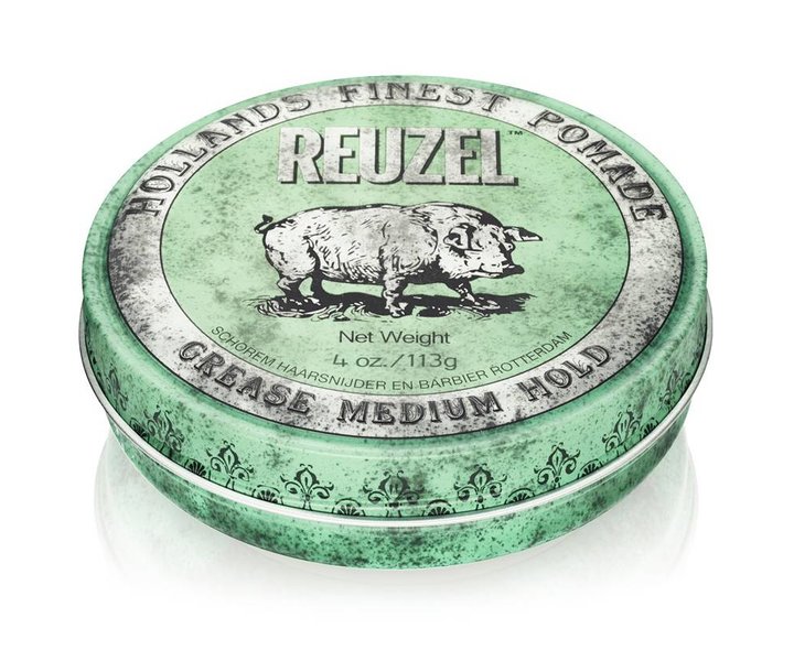 Grease Medium Hold Pomade (Groen)