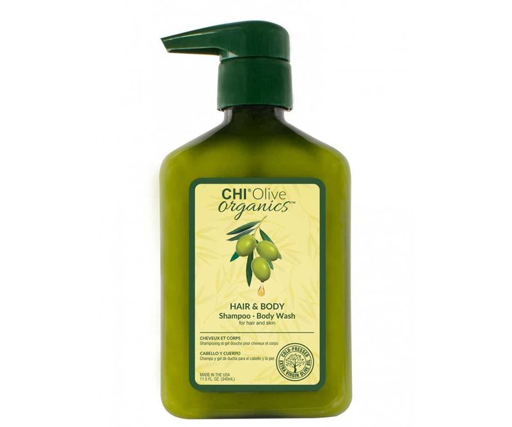 Olive Organics Hair & Body Shampoo - 340ml