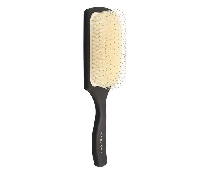 Smooth White Detangler Paddle Hairbrush