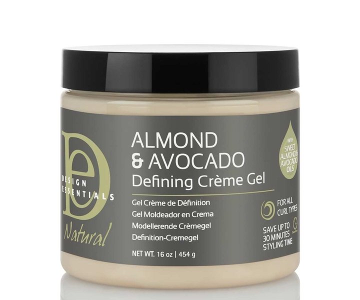 Natural Almond & Avocado Curl Defining Creme Gel - 473ml