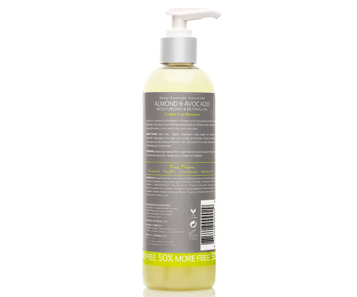Moisturizing & Detangling Sulfate-Free Shampoo - 365ml