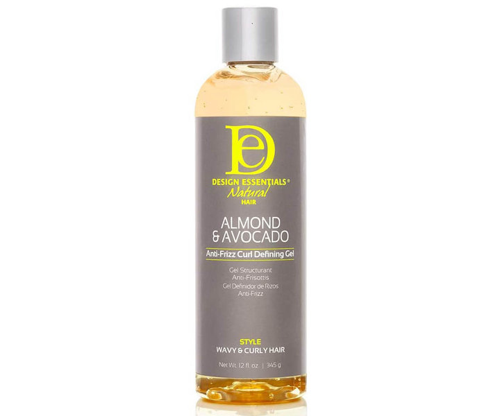 Natural Almond & Avocado Anti Frizz Curl Defining Gel - 345gr.