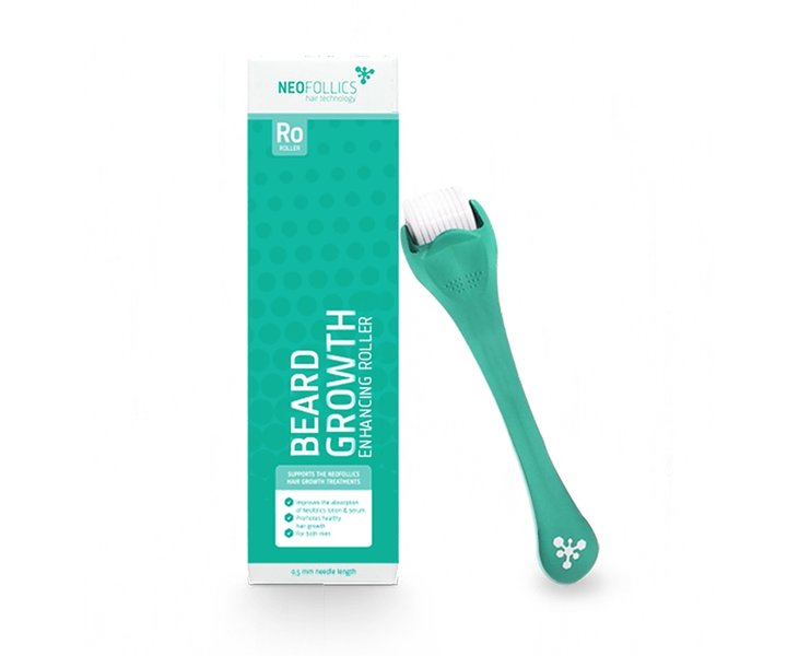 Baardgroei Pakket - Tablets + Serum + Roller