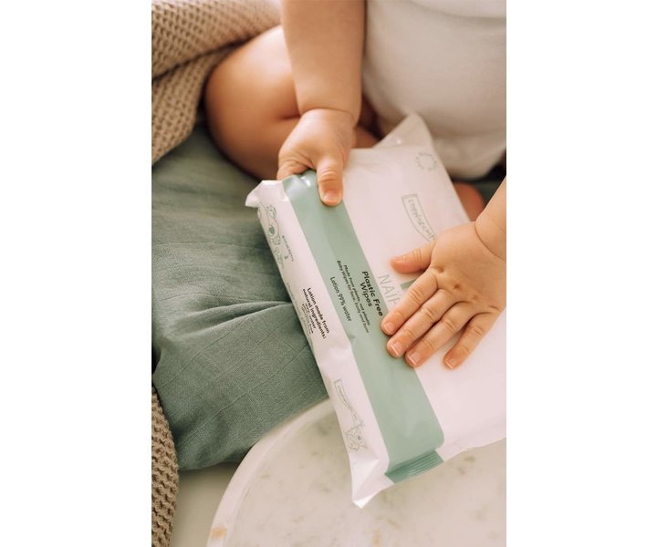 Baby & Kids Plastic Free Wipes - 54st.