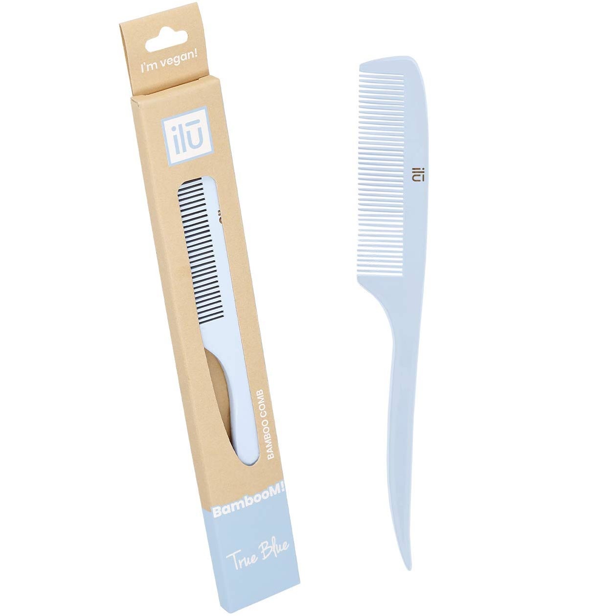 Bamboom Detangling Comb - True Blue 5903018919188