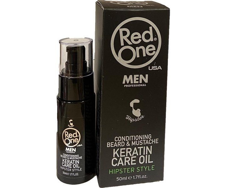 Conditioning Beard & Mustache Keratin Care Oil - 50ml