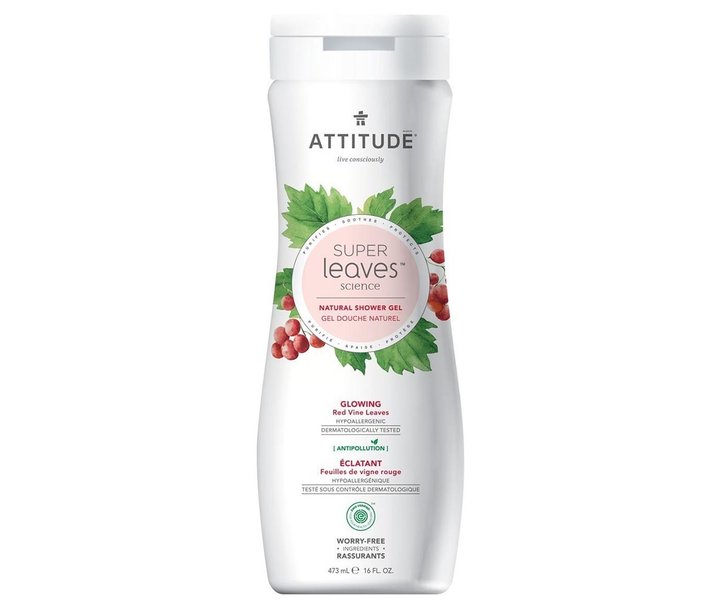 Super Leaves Glowing Red Vine Douchegel - 473ml