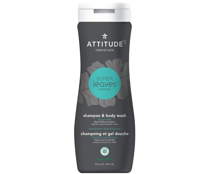 Super Leaves Scalp Care Shampoo & Body Wash - 473ml