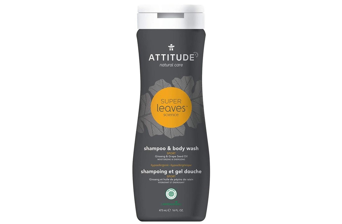 Super Leaves 2in1 Sport Shampoo & Body Wash - 473ml