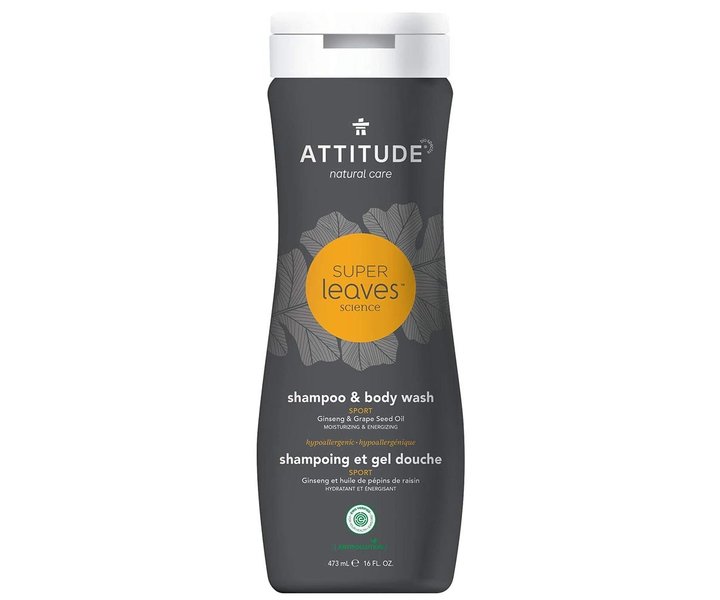 Super Leaves 2in1 Sport Shampoo & Body Wash - 473ml