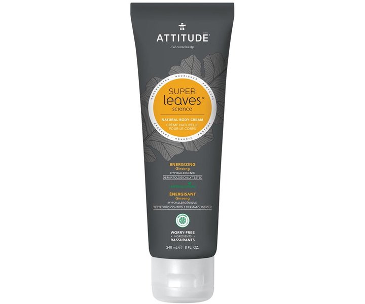 Super Leaves Energizing Ginseng Body Cream - 240ml