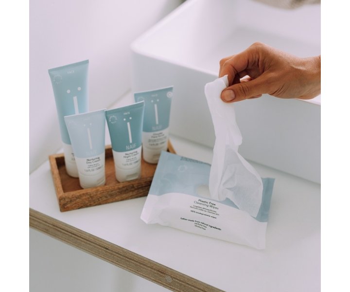 Plastic Free Cleansing Face Wipes - 25st.