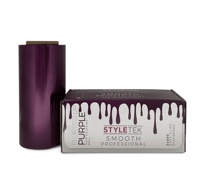 Plumped Up Purple Smooth Folie Rol - 100M