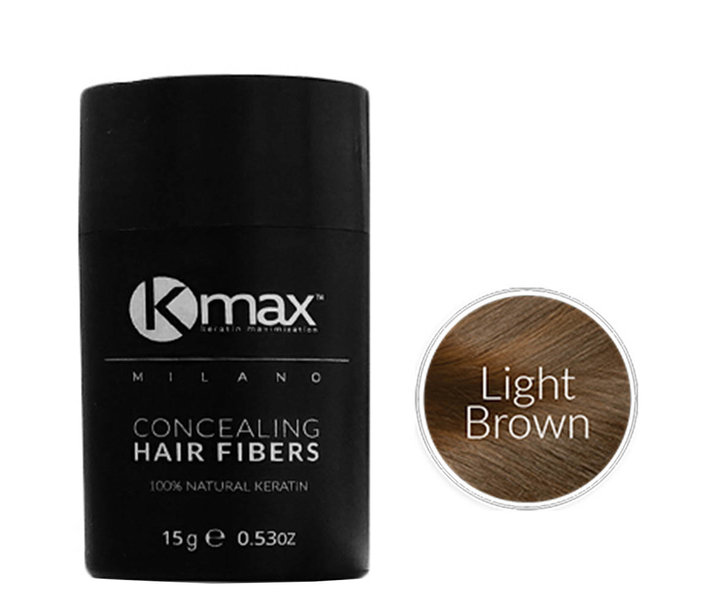 Keratine Hair Fibers Licht Bruin