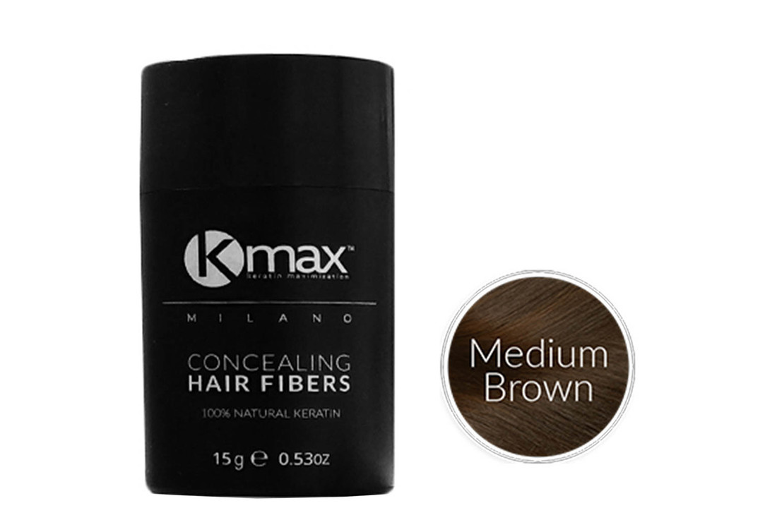 Keratine Hair Fibers Midden Bruin