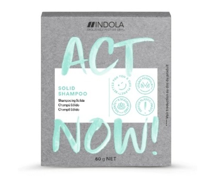 ActNow Solid Shampoo - 60gr.