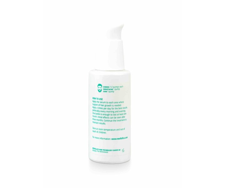 Beard Growth Stimulating Serum 2x45ml + Dermaroller 0.5mm
